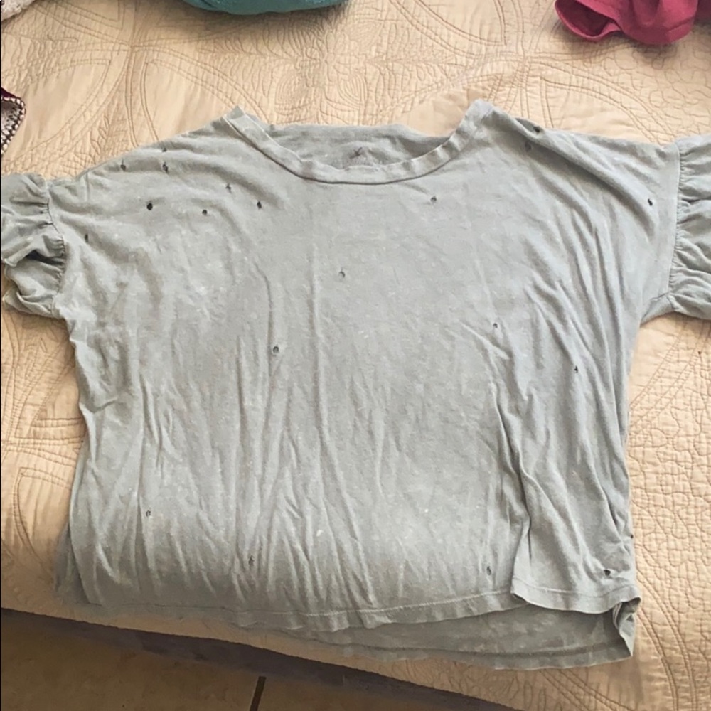 medium american eagle outfitter crop top